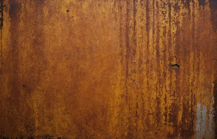 Antique Rust on Metal Plate Photo image